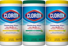 clorox disinfectant wipes