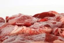 frozen meat