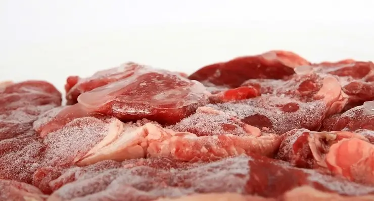 frozen meat